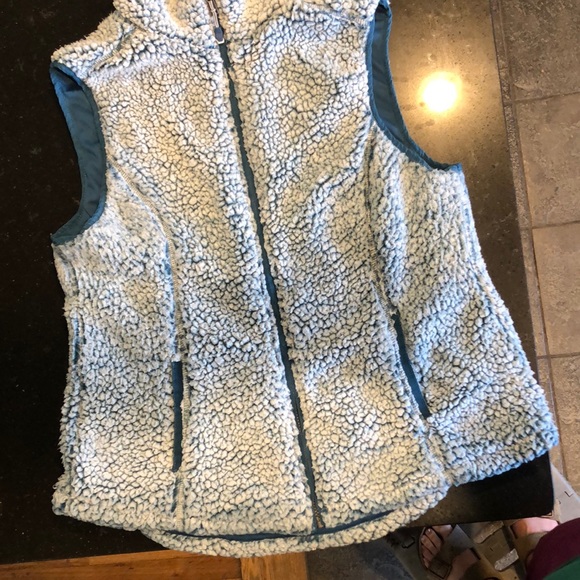 GreenTea Jackets & Blazers - Green Tea Tipped Two Tone vest